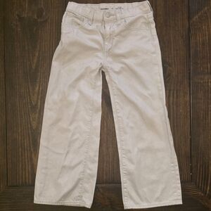 Old Navy Girls Size 10 White Shimmer Jeans